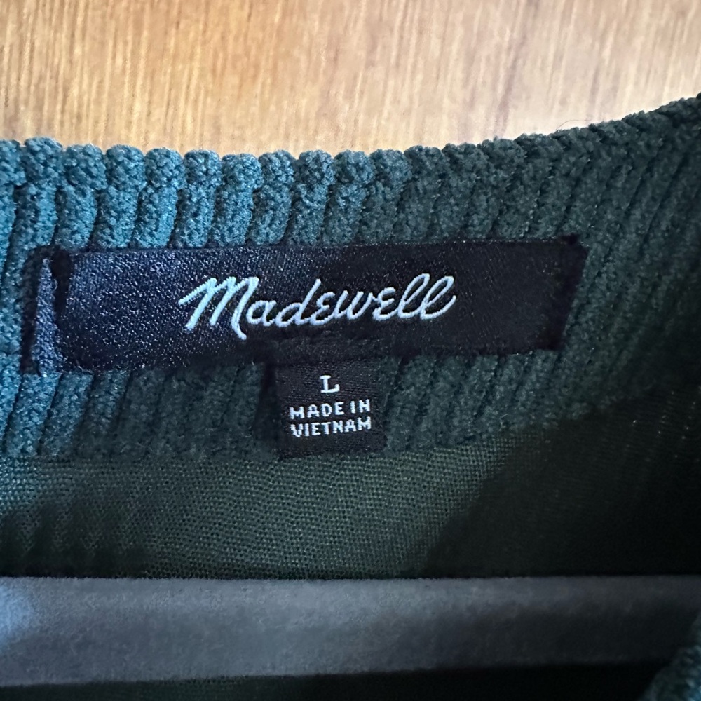 Madewell Green Top - Picture 4 of 5